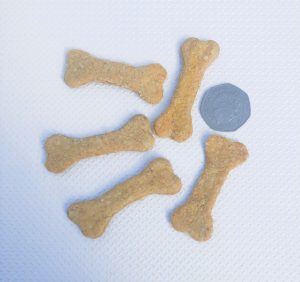 homemade dog treats, peanut bones