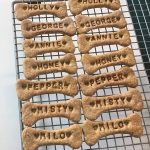 Personalised Large Peanut Dog Bones